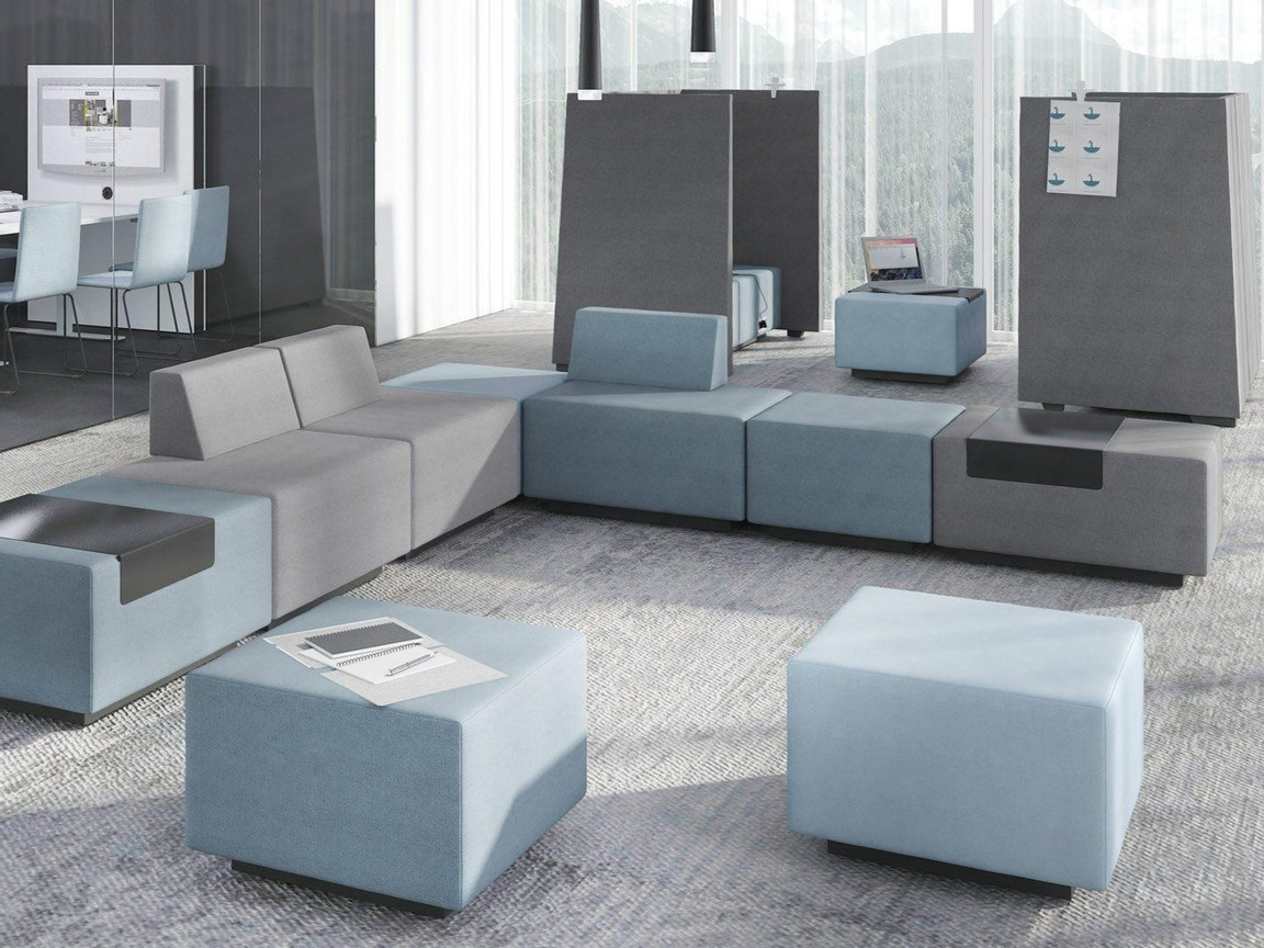Ob Workcafé oder Open Space, statten Sie Ihr Büros mit gemütlichen Loungemöbeln aus