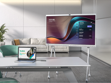 Meetingboards von Yealink und Neat gibt's bei Podia as a Service