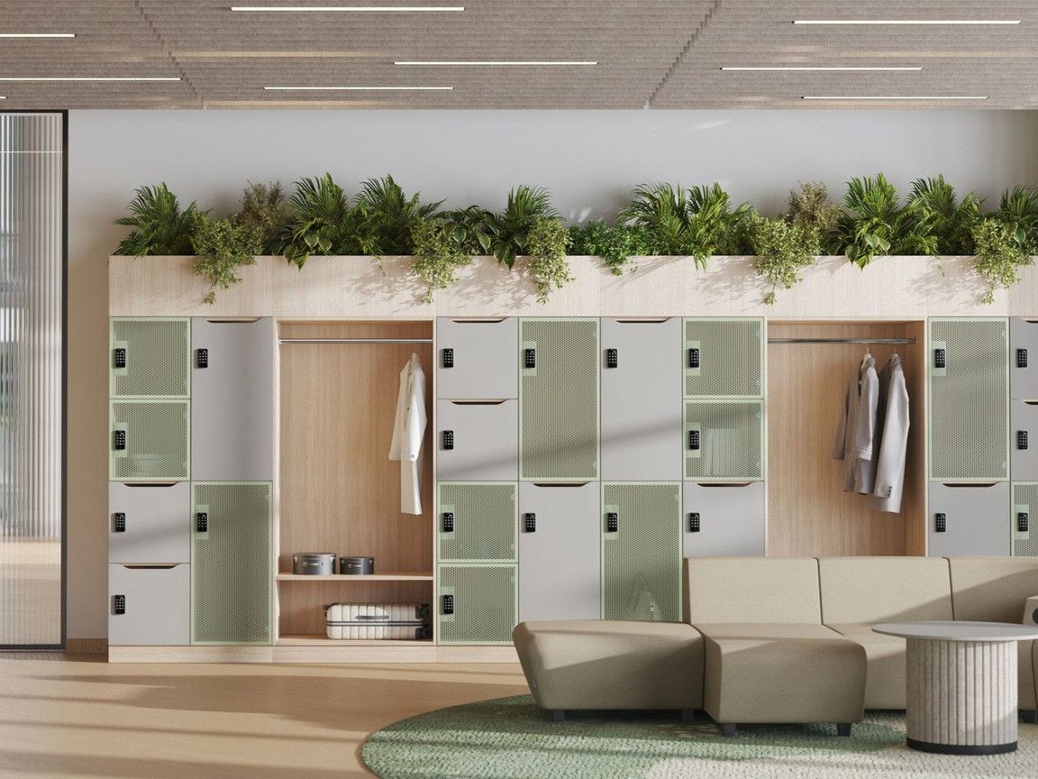 Narbutas Choice Schlie&szlig;fachschr&auml;nke Lockers f&uuml;r Gro&szlig;raumb&uuml;ro