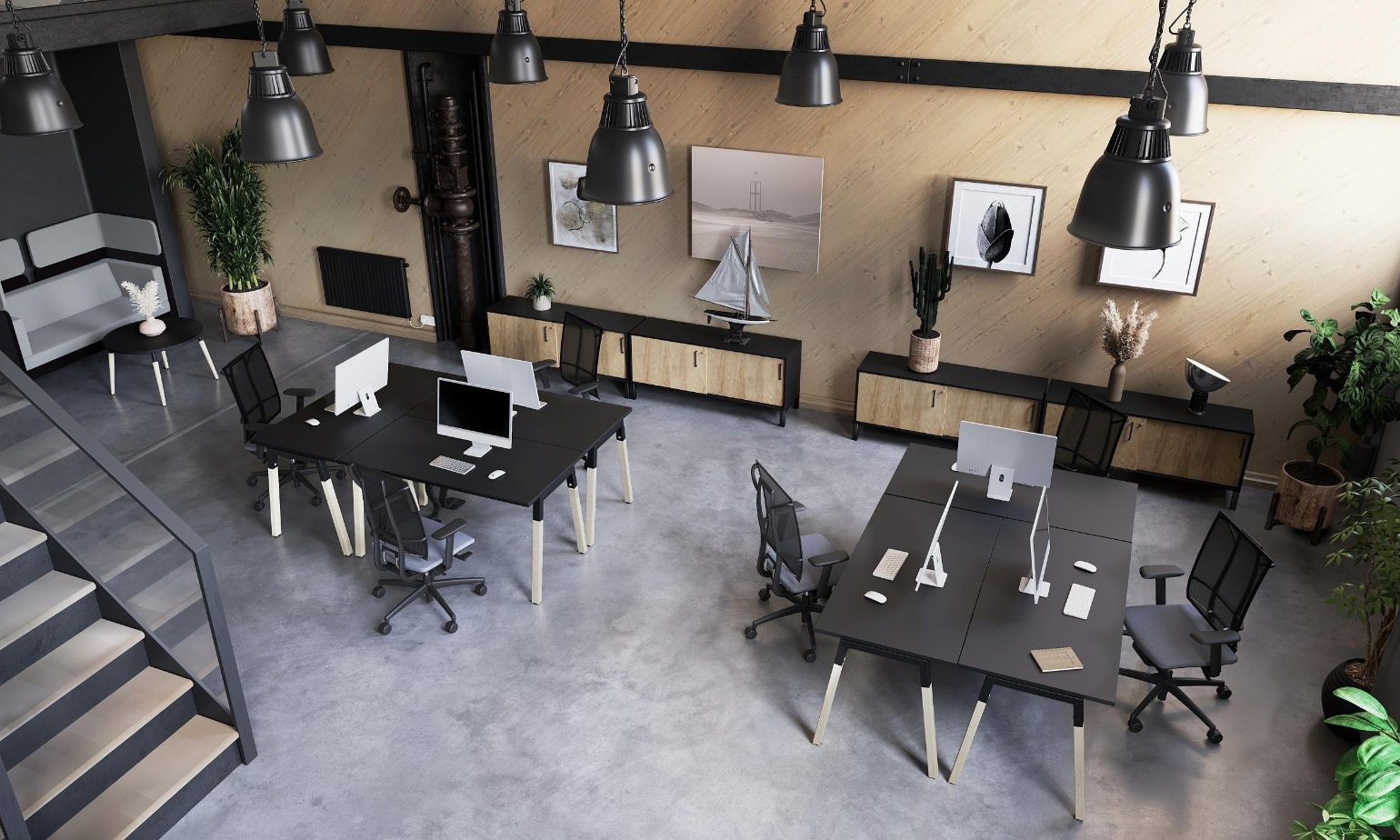 Mit Desk.ly und Podia Büromöbel mieten und Deskbooking Abo aus einer Hand