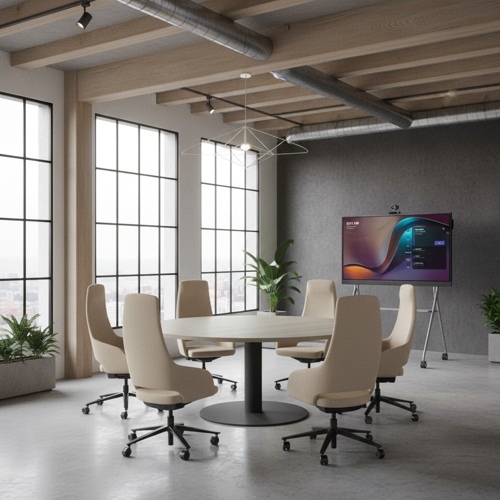 Agile Workshops, dynamische Meetings oder einfach nur modernere B&uuml;roausstattung wie h&ouml;henverstellbare Schreibtische, alles zur Miete oder zum Kauf bei Podia