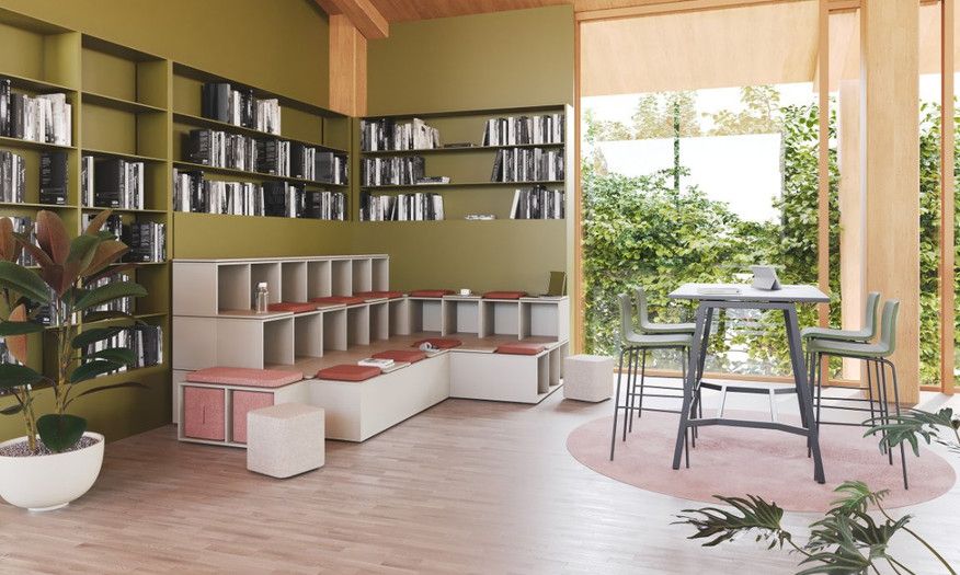 Büromöbel für Workshopräume, Meetingräume, Loungebereiche und Arbeitsplätze mieten